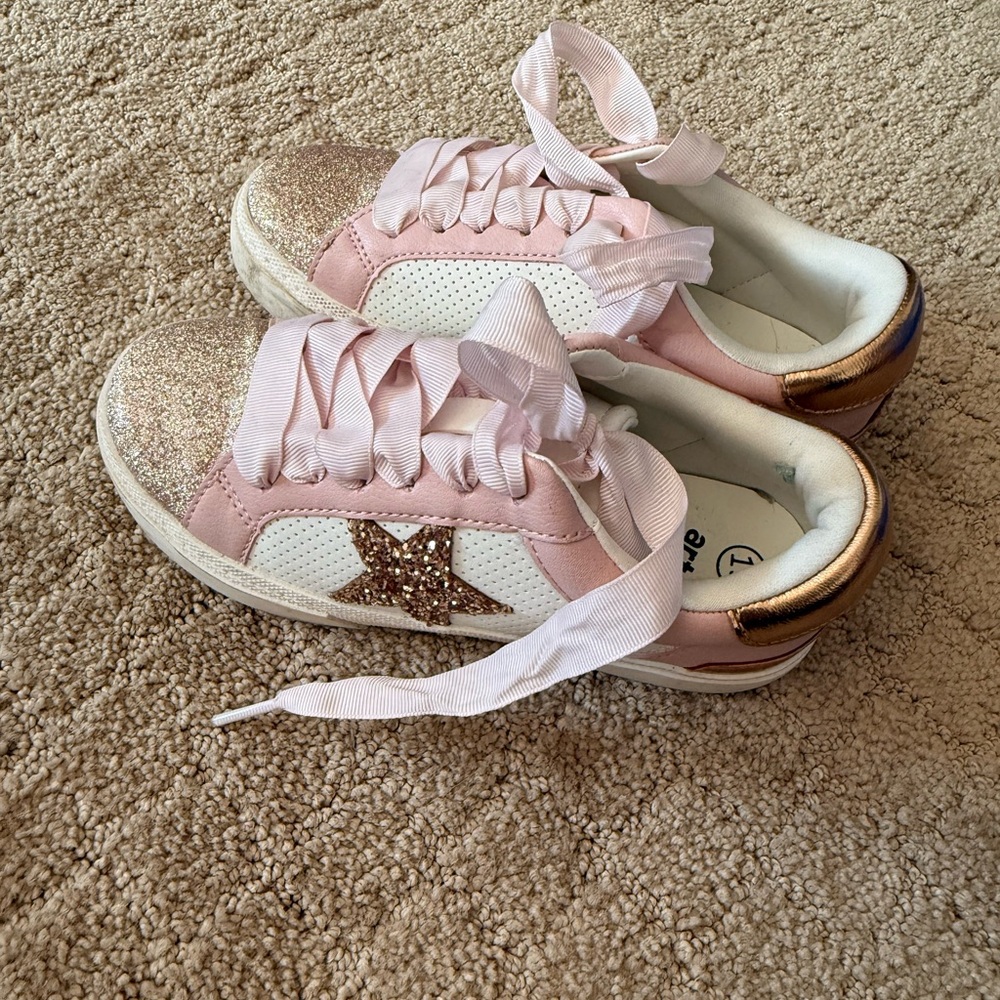 Girls Glitter Sneakers - 13